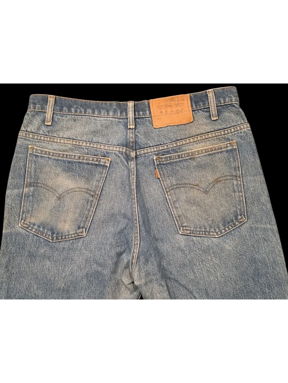 Vintage 1984 Levi’s 517 Orange Tab Jeans W36 x L31 Made in USA